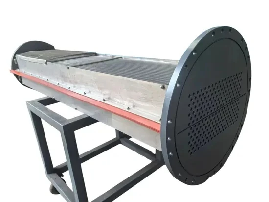 Copper Fins Coper Tube Heat Exchanger For Samsung Centrifugal Air Compressor Sm6000 factory