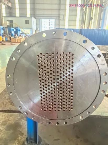 Copper Fins Heat Exchanger Intercambiador De Calor Cooler Samsung (Hanwha) Air Compressor factory